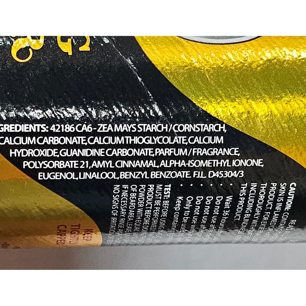 4 Pack Magic Shaving Powder Fragrant Gold Depilatory Razorless 4.5oz 127g Cans - Picture 7 of 9